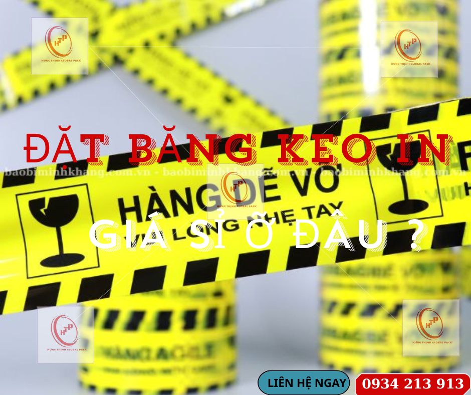 Đặt băng keo in giá sỉ ở đâu uy tín ?