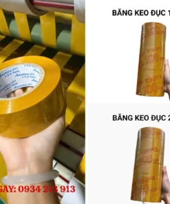 Băng keo đục 100Y và 200Y dán thùng carton đóng gói hàng hóa