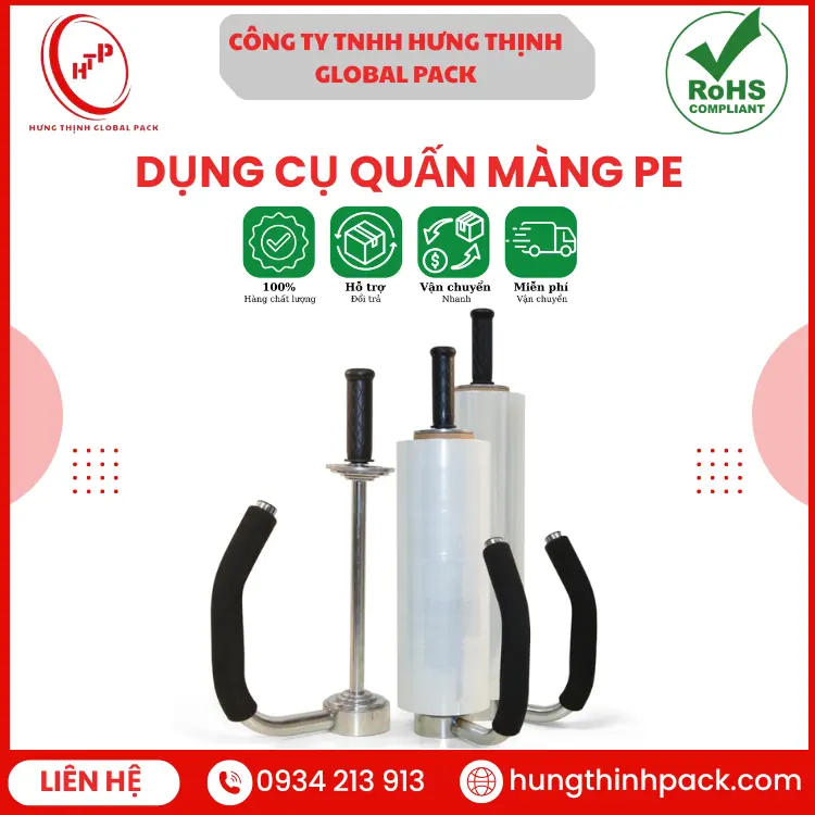 Dụng cụ quấn pallet chuyên dụng