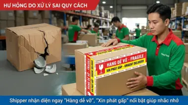 Băng keo cảnh báo vận chuyển