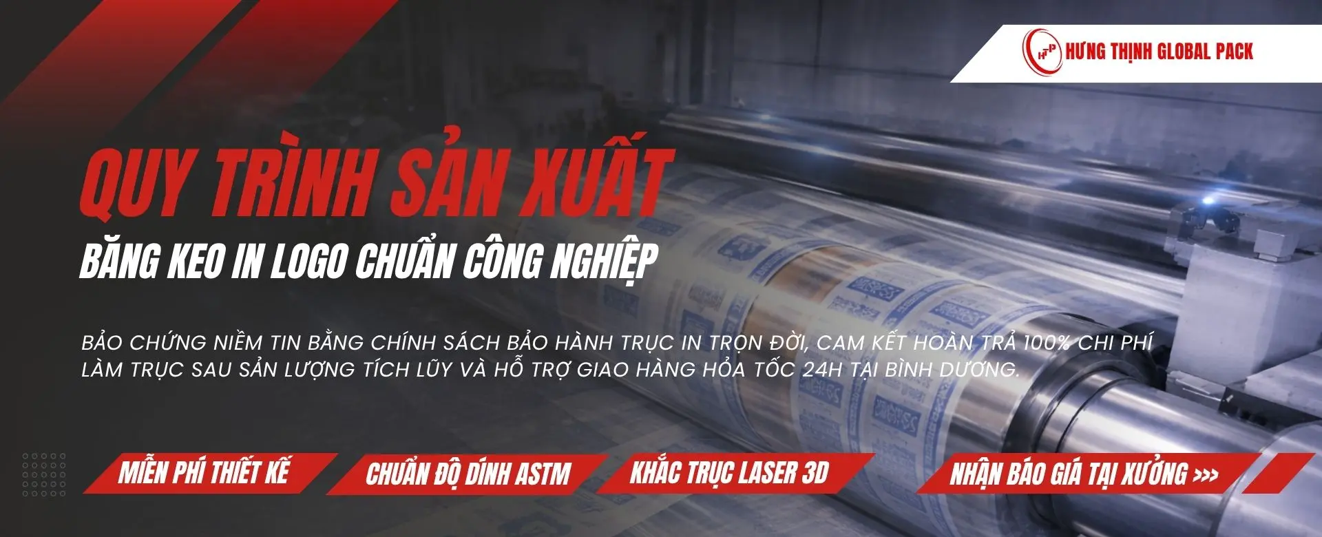 Băng keo in logo thương hiệu
