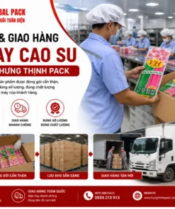 Hưng Thịnh Global Pack đóng gói và giao hàng găng tay cao su công nghiệp tận nơi toàn quốc