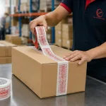 Băng keo in cảnh báo Warning giúp niêm phong thùng carton chắc chắn, truyền tải thông điệp cảnh báo rõ ràng và hỗ trợ kiểm soát hàng hóa trong kho, vận chuyển.
