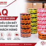 Infographic FAQ băng keo in sẵn với 10 điều cần biết khi đặt hàng sản xuất tại Hưng Thịnh Pack