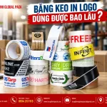 Băng keo in logo dùng được bao lâu và cách bảo quản đúng