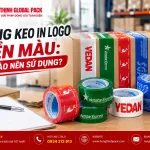 Băng keo in logo nền màu khi nào nên sử dụng