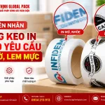 Nguyên nhân băng keo in theo yêu cầu bị mờ, lem mực