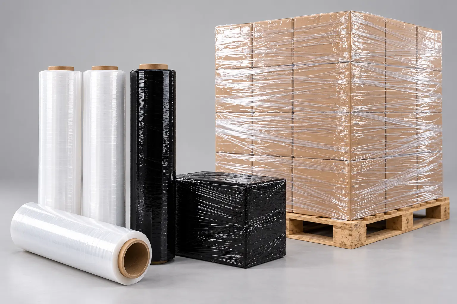 Màng PE quấn pallet